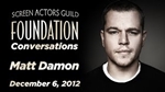 Conversation with Matt Damon