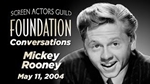 Conversation with Mickey Rooney
